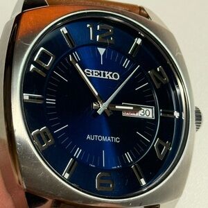 Seiko Recraft Blue Men's Watch - SNKN37 - Model #7S26-04D0